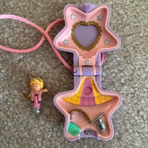 Rare Polly Pocket 1992 Bluebird “Film Star Locket”
